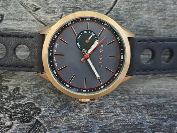 Esprit Men's Brown Dial Stainless Steel Watch ES109211002