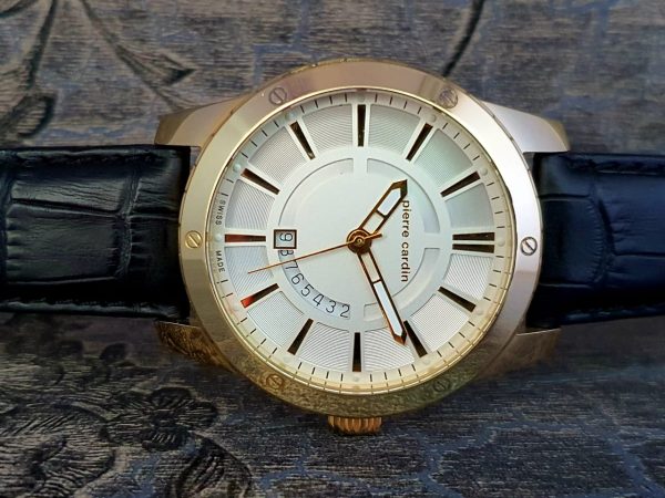 Pierre Cardin Men’s Analog Quartz Gold Watch