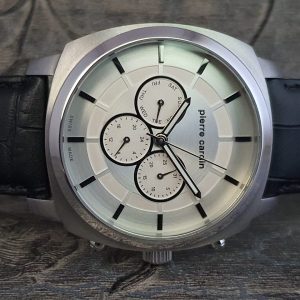 Pierre Cardin Men's Analog Quartz Silver Watch