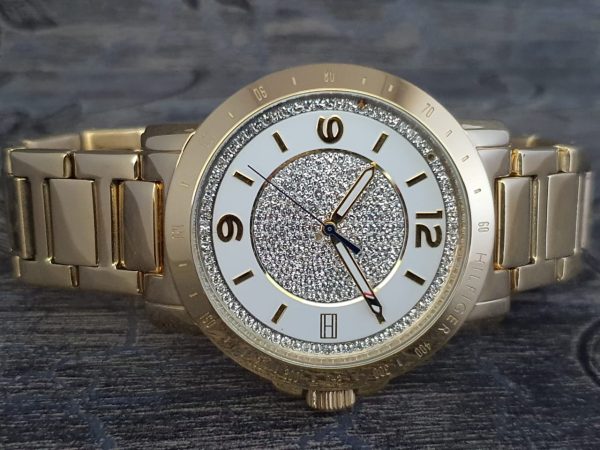Tommy Hilfiger Women's Analog Display Quartz Gold Watch 1781623
