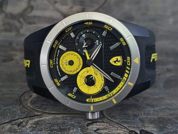 Ferrari Men's Multi Dial and Silicone Quartz Watch 830257