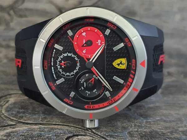 Ferrari Men's MULTI Red Resin and Silicone Quartz Watch 0830254