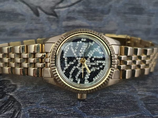 Michael Kors Ladies Lexington Gold Watch MK3300