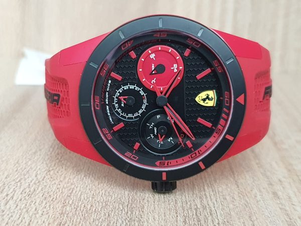 Ferrari Men's Analog Display Quartz Red Watch 0830258