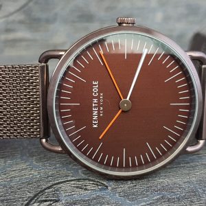 Kenneth Cole New York Men’s Quartz Stainless Steel Brown Watch