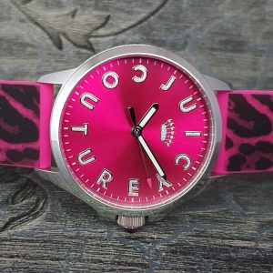Juicy Couture Women's Analog Display Quartz Pink Watch 1901187