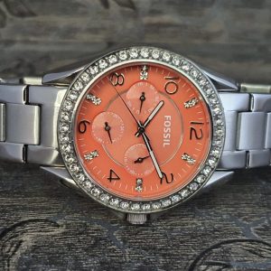 Fossil Women's Stainless Steel Link Bracelet Watch ES3726