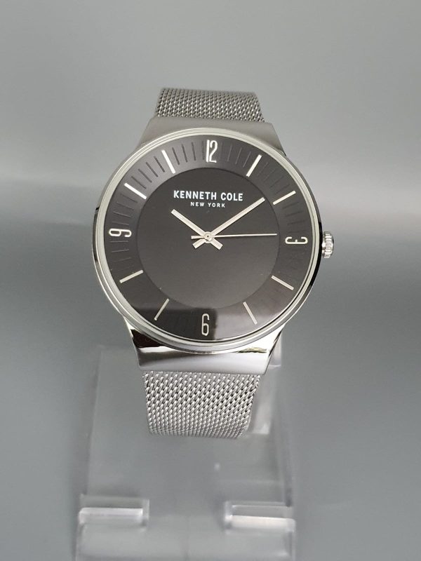 Kenneth Cole New York Men’s Quartz Stainless Steel Black Dial 42mm Watch KC50800003