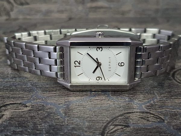 Esprit Women’s Quartz Stainless Steel White Dial Watch