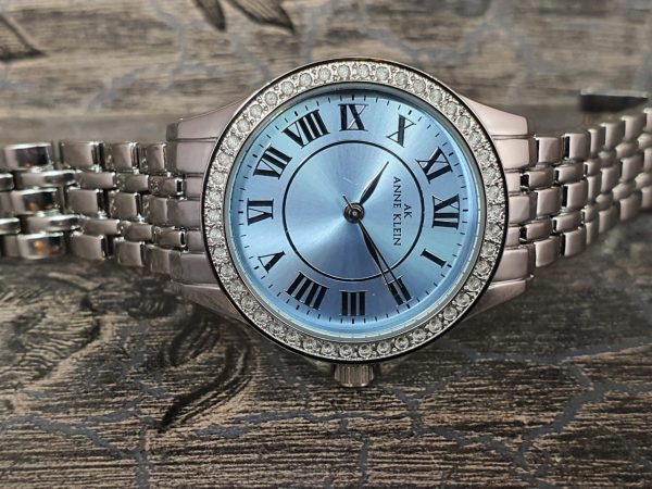 Anne Klein Women’s Blue Dial Stainless Steel Watch