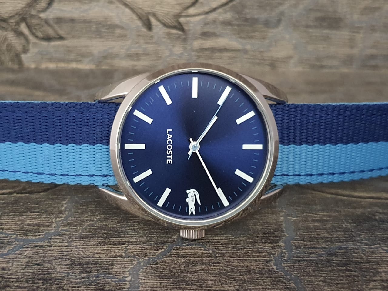 bakke Kassér stykke Lacoste Women's Malaga Analog Display Japanese Quartz Blue 36mm Watch  2000925 - Royalwrist.pk