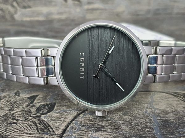 Esprit Men's/Unisex Stainless Steel Black Dial 38mm Watch (RW-770301)