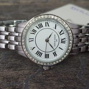 Anne Klein Women's Silvertone Stainless Steel Watch 109519WTSV