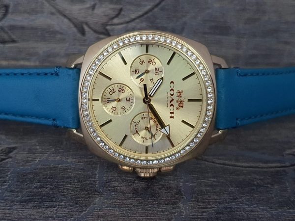 Coach Women's Quartz Gold Tone 40mm Watch 14502088