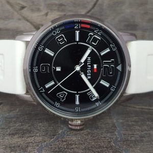 Tommy Hilfiger Men’s White Band Watch TH2211141476