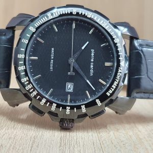 Pierre Cardin Men’s Analog Quartz Black Dial 44mm Watch 10170