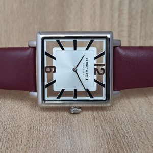 Kenneth Cole New York Men’s Quartz Silver Dial Watch KC0810