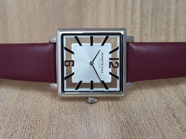 Kenneth Cole New York Men’s Quartz Silver Dial Watch KC0810