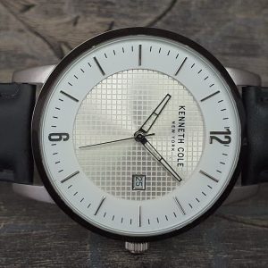 Kenneth Cole New York Men's/Unisex Quartz Leather Strap Watch KC50179001