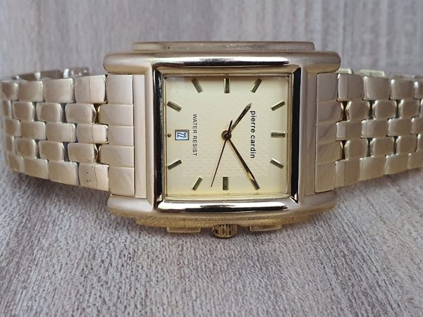 Pierre Cardin Men’s Stainless Steel Gold 40mm Watch PC10053-1