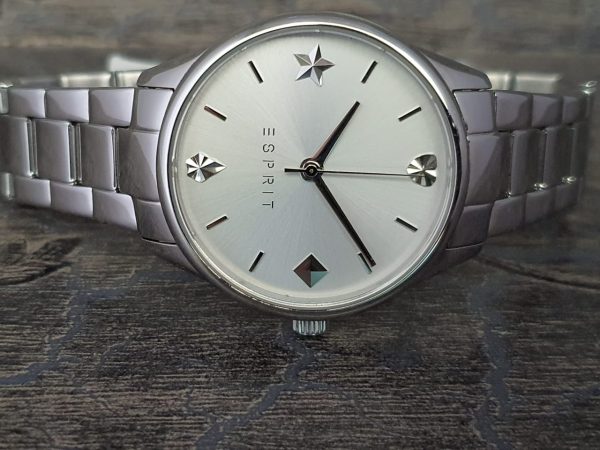 Esprit Women's Stainless Steel Silver Dial 36mm Watch ES109802