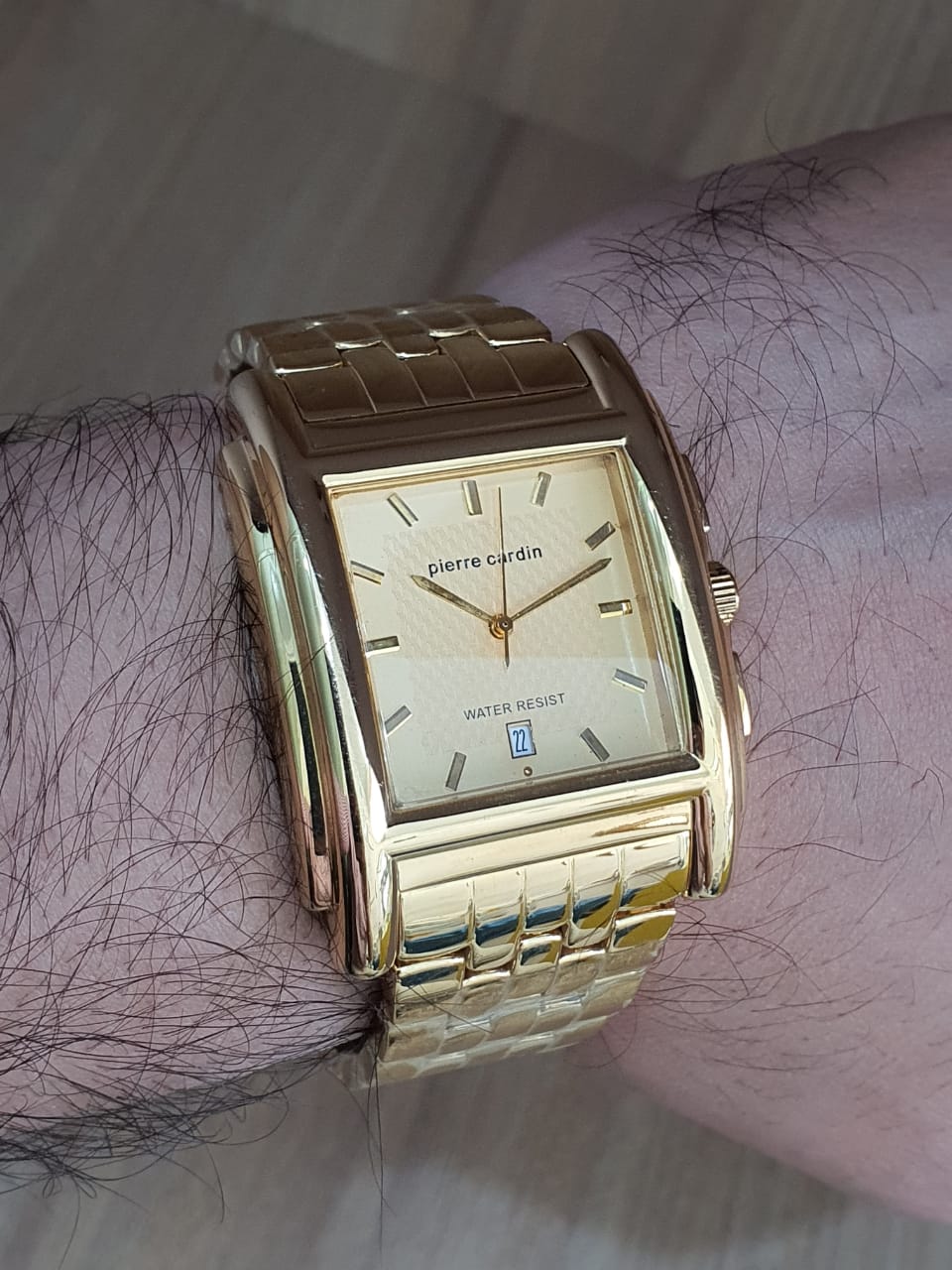 Pierre Cardin Men’s Stainless Steel Gold Watch PC10053-1 - Royalwrist.pk