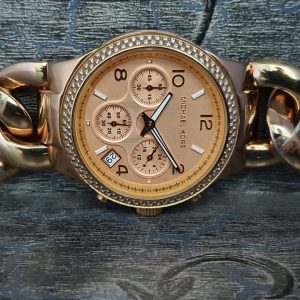 Michael Kors Women's Quartz Stainless Steel Rose Gold Watch MK3247