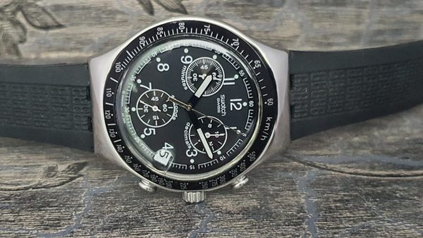 Swatch Men’s Swiss Made Black Watch SW-303SW
