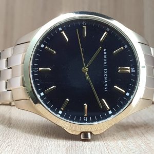 Armani Exchange Men's Slim Stainless Steel Gold Watch AX2145