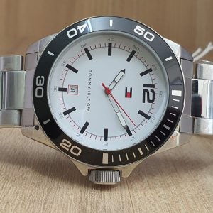 Tommy Hilfiger Men’s Stainless Steel White Dial Watch TH1361251017