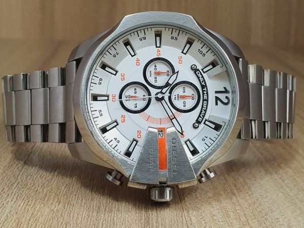 Diesel Men's Silver Tone Stainless Steel Watch DZ4328