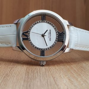 Kenneth Cole New York Women's Quartz Leather White 35mm Watch KC50914001