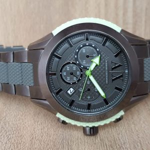Armani Exchange Men's Quartz Grey Stainless Steel Watch AX1385