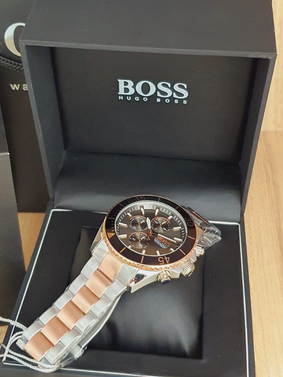 Hugo Boss Men's Chronograph Quartz Stainless Steel Watch 1513705 ...