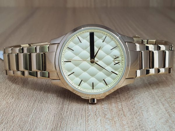 Armani Exchange Women's Quartz Stainless Steel Gold 37mm Watch AX5201
