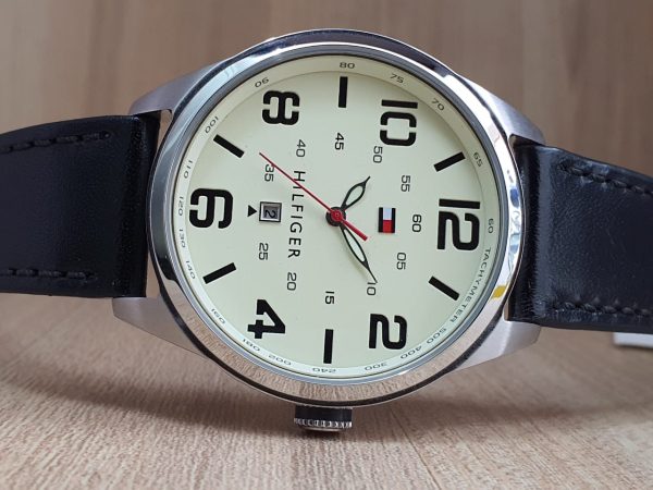 Tommy Hilfiger Men's Analog Display Quartz Black Watch 1791158