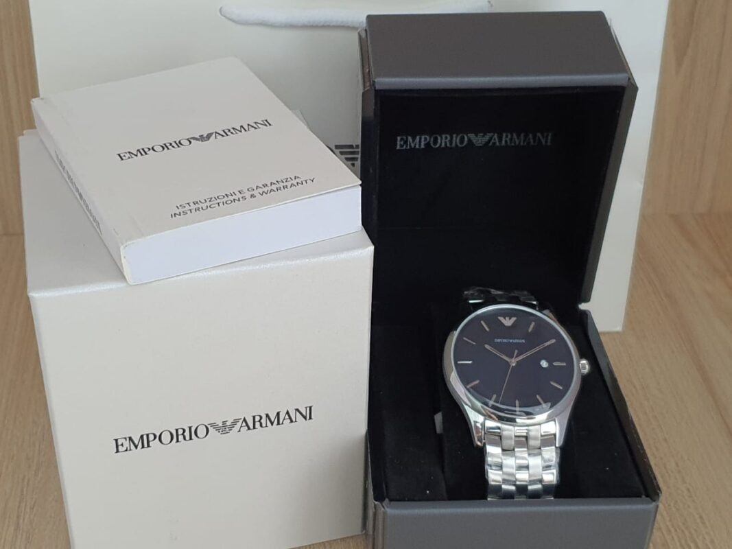 Emporio Armani Men's Quartz Stainless Steel 43mm Watch AR11019 ...