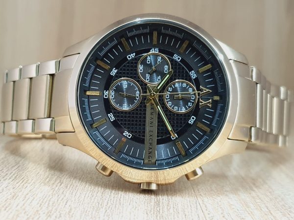 Armani Exchange Men's Stainless Steel Black Dial Watch AX2137
