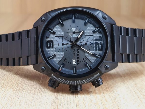 Diesel Men's Chronograph Quartz Stainless Steel Black Watch DZ4317