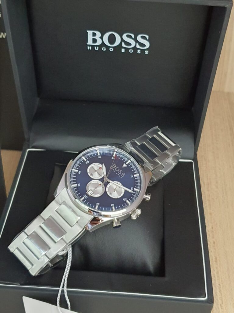 Hugo Boss Men's Chronograph Quartz Stainless Steel 44mm Watch 1513713 ...