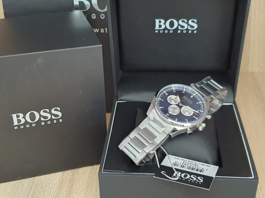 Hugo Boss Men's Chronograph Quartz Stainless Steel 44mm Watch 1513713 ...