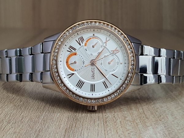 Esprit Women's Analog Stainless Steel White Dial Watch ES105992003