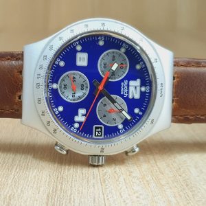 Swatch Men's Swiss Made Blue Dial Watch YCS4025AG