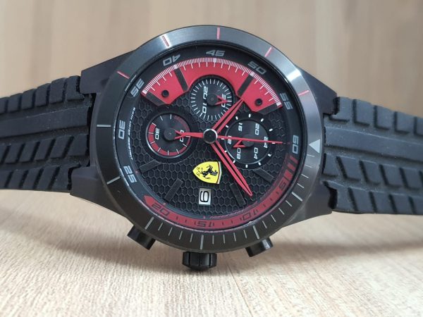 Ferrari Men's Analog Display Quartz Black Watch 0830260
