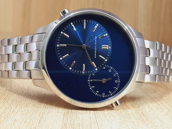 Armani Exchange Men's Stainless Steel Blue Dial Watch AX2162