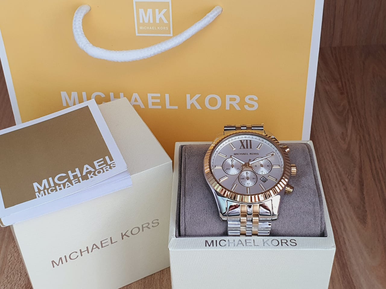 Michael Kors Men's Chronograph Stainless Steel 44mm Watch MK8344 ...