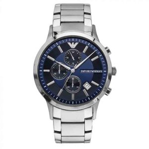 Emporio Armani Men's Chronograph Quartz Stainless Steel 43mm Watch AR11164