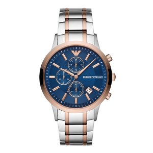 Emporio Armani Men's Chronograph Stainless Steel 43mm Watch AR80025