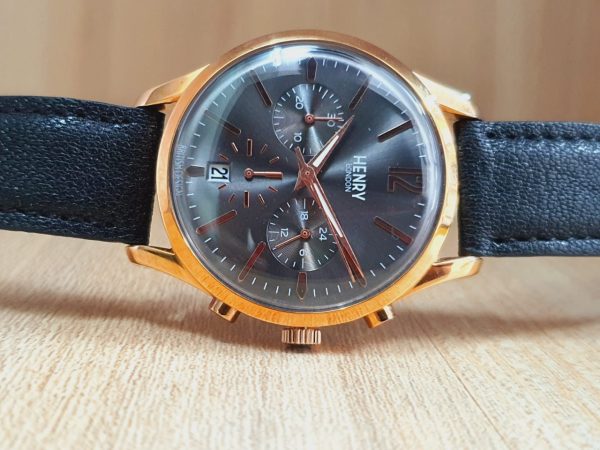Henry London Men’s/Unisex Quartz Chronograph Watch HL39-CS-0122