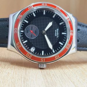 Swatch Men’s Swiss Made Black Dial Watch SR936SW